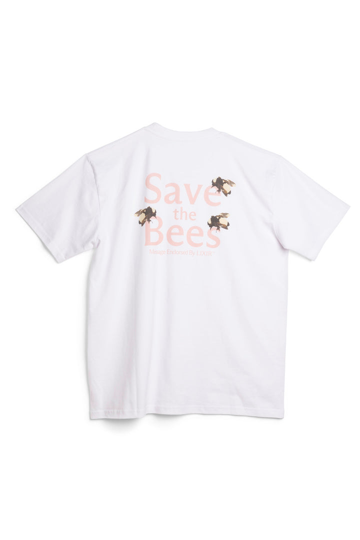 Save the bees white tee